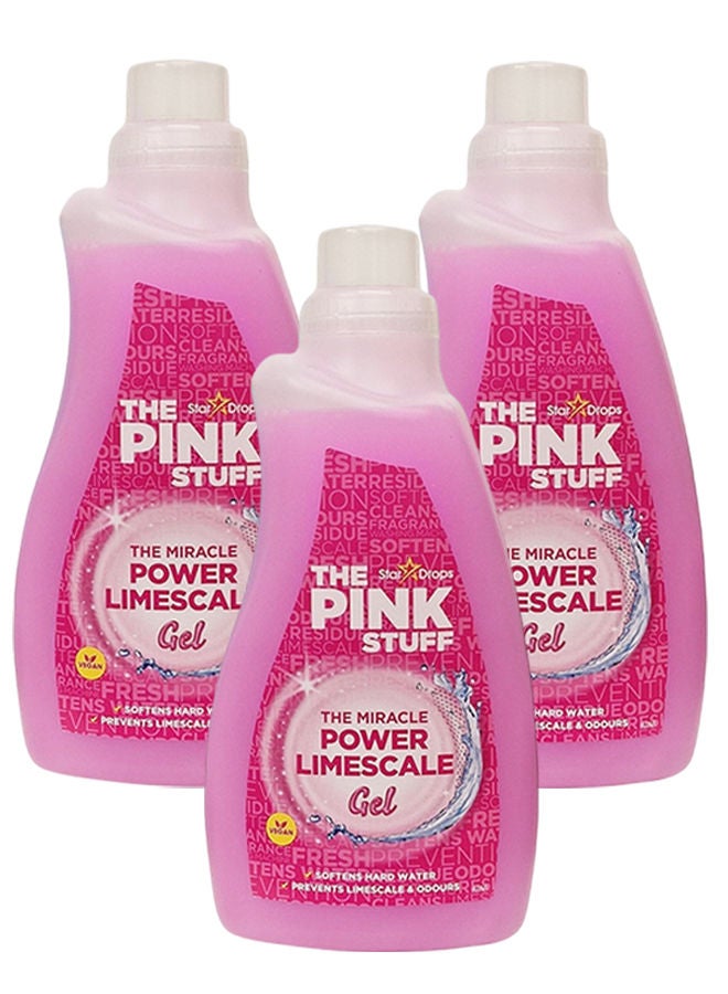 THE PINK STUFF Limescale Gel 3x1L - Image 1