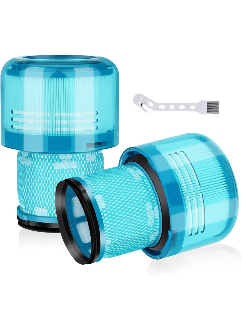 Leadaybetter 2 Pack Filter Replacement for Dyson V15 Detect, V15 Detect +, V11 Torque Drive, V11 Animal, SV14 Cordless Stick Vacuum Cleaner,Replaces Part No. 970013-02 - Image 1