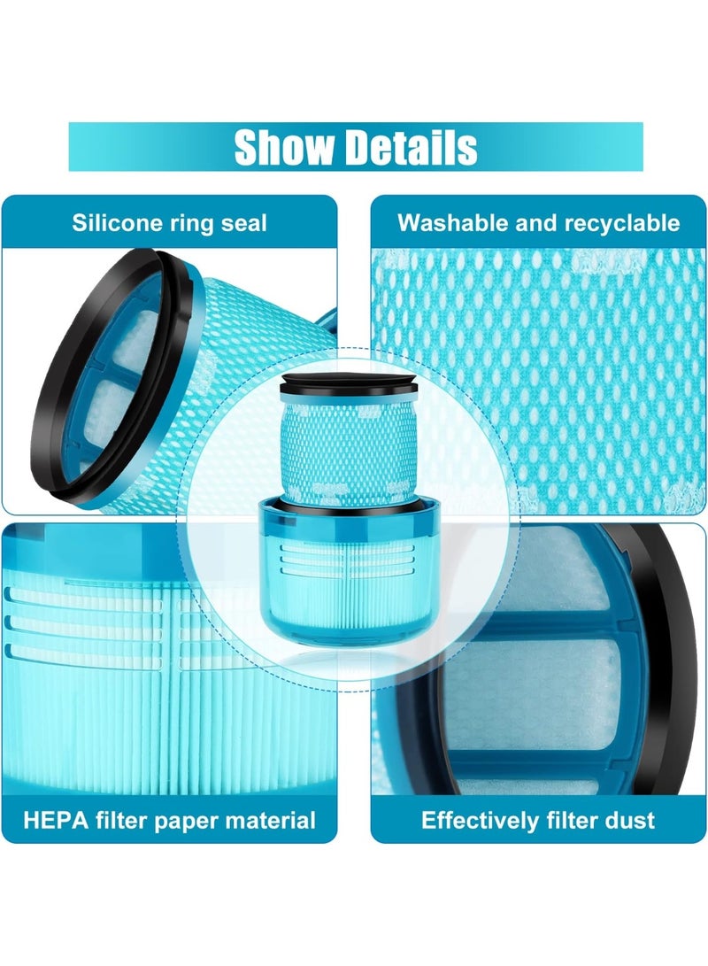 Leadaybetter 2 Pack Filter Replacement for Dyson V15 Detect, V15 Detect +, V11 Torque Drive, V11 Animal, SV14 Cordless Stick Vacuum Cleaner,Replaces Part No. 970013-02 - Image 2