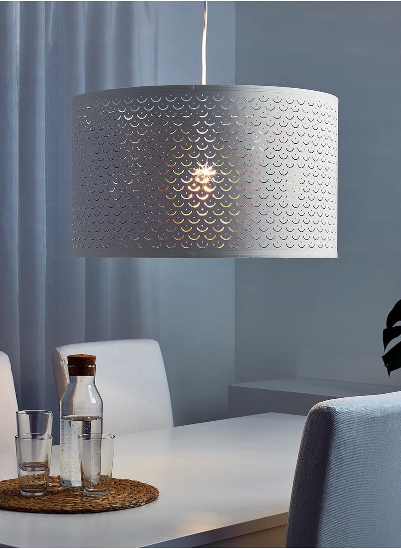 Generic Nymoe Lamp Shade White Brass Colour 59 Cm  - Image 2