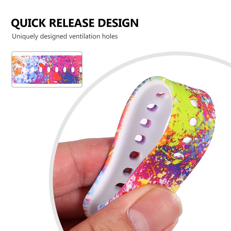 Silicone Strap for Mi Watch Lite, Comfortable and Durable, Suitable for Daily Use - Image 4