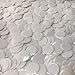 MR CHIPS Plastic Bingo Chips for Games 1000 Count Bag Solid and Transparent Colors Counting White 34 Inch - Image 2