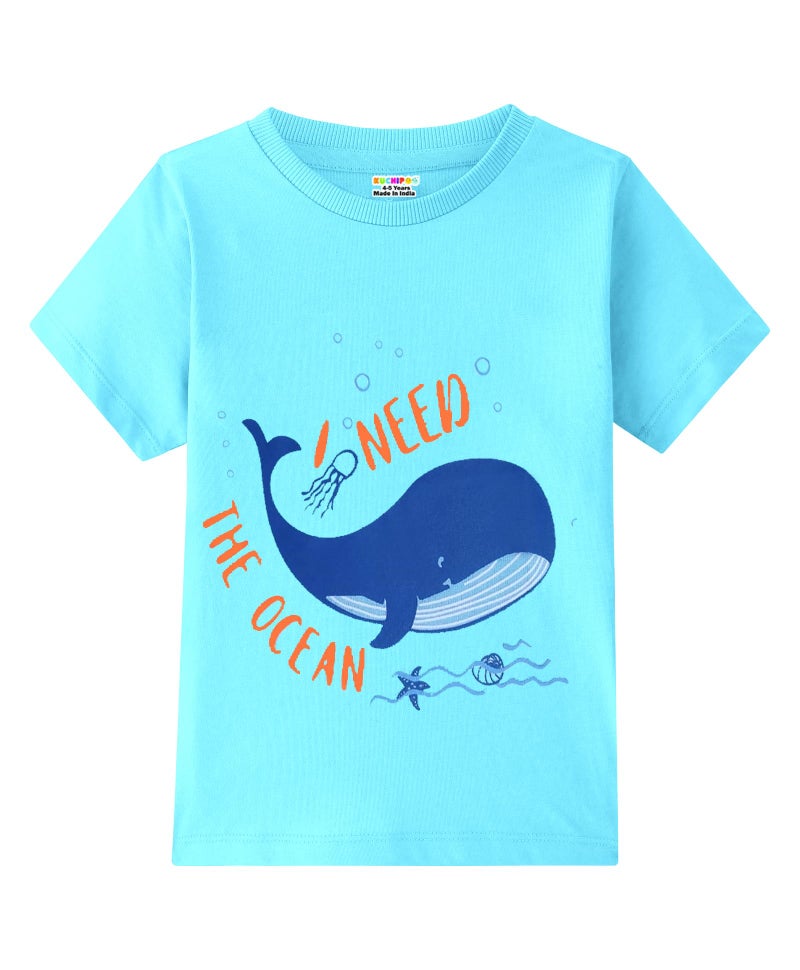 Kuchipoo Boys Regular Fit Half Sleeves Cotton T-Shirts (KUC-TSHRT-541, 5-6 Years, Multi-Colored) - Image 5