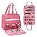 LoDrid Doll Tote Carrying Case Compatible with LOL Surprise Dolls All Hanging Organizer Storage Bag with 6 Clear Window Pockets Bag Only PinkPatent Design - Image 4
