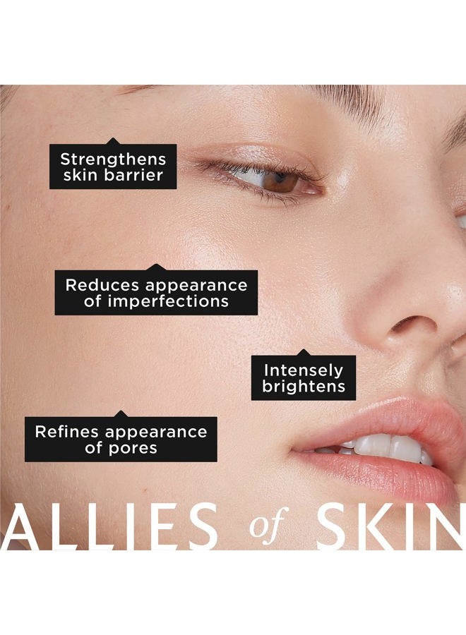 Allies of Skin Prebiotics & Niacinamide Pore Refining Booster: 10% Niacinamide, Goji Berry, Lysophosphatidic Acid. Pore Reducing Serum. Firms & Brightens. Strengthens Skin Barrier 1.7 oz / 50 ml - Image 2