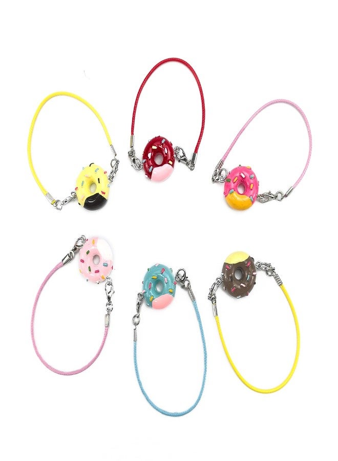 QIUTIMIY Mini Doll Accessories - Cute Donut Style Decorative Crossbody Charms for 15-17cm Dolls Wearable Props (No Doll No Clothes) - Image 1