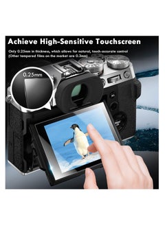 Y&D 3 Pcs Screen Protector for Fujifilm XT5, 0.26mm 9H Hardness Camera Fuji X-T5, Anti-Fingerprint Anti-Scratch, Digital Accessories  - Image 3