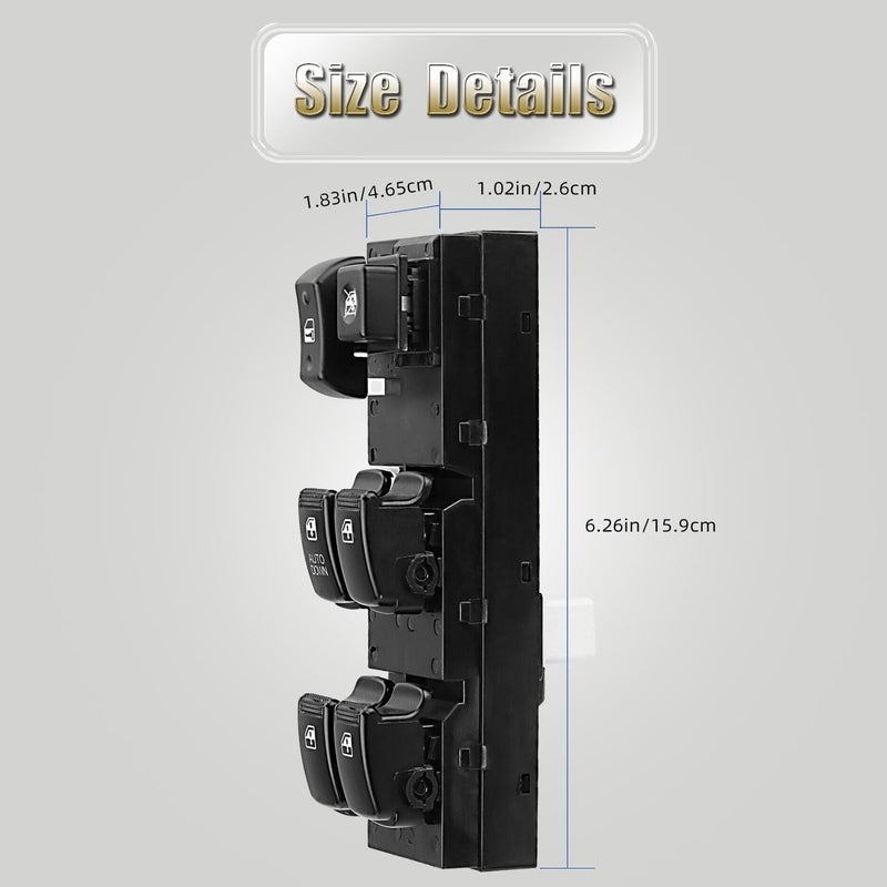 TINJO Front Left Power Window Switch for Hyundai Tucson - Image 5