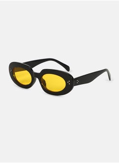 Haute Sauce Polarized Full Rim Oval Sunglasses For Women  - Image 5