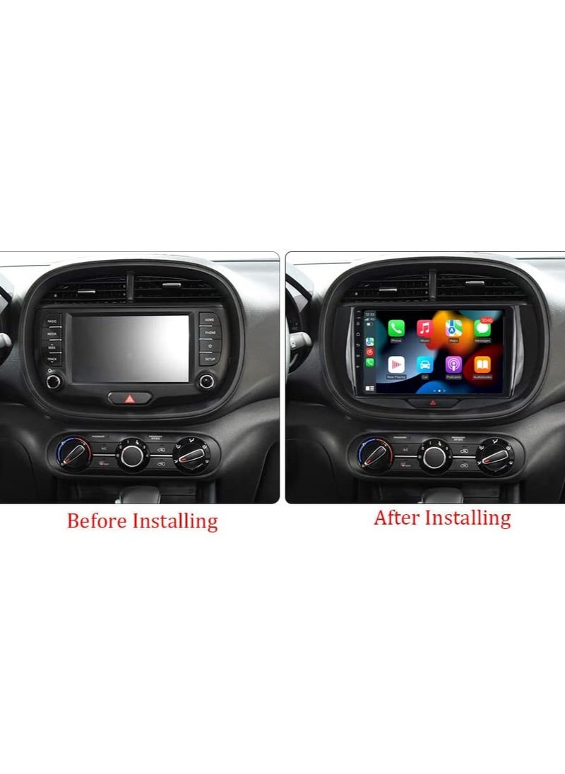 فيريكس شاشة أندرويد لسيارة Kia Soul SK3 2019 2020 تدعم Apple Carplay Android Auto لاسلكية 4 جيجابايت رام واجهة سريعة كاميرا AHD متضمنة WiFi USB 4G  - Image 2