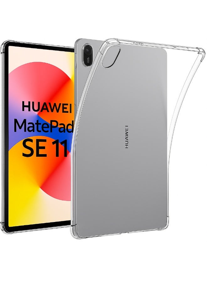 Premium Transparent Case Compatible with Huawei MatePad SE 11 – Slim, Elegant, Shockproof, and Scratch-Resistant Without Hiding the Tablet’s Beautiful Design - Image 2