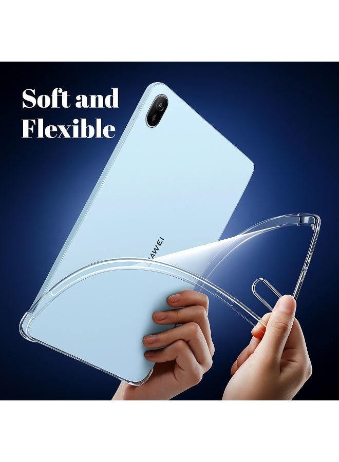 Premium Transparent Case Compatible with Huawei MatePad SE 11 – Slim, Elegant, Shockproof, and Scratch-Resistant Without Hiding the Tablet’s Beautiful Design - Image 4