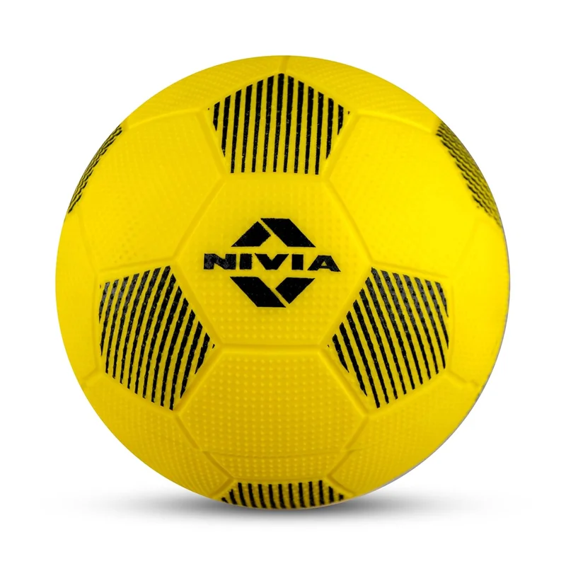 Nivia Nivia Home Play Mini Football for Kids - Soft & Lightweight Toy Ball, Safe for Indoor Play, Size 1, Pack of 2