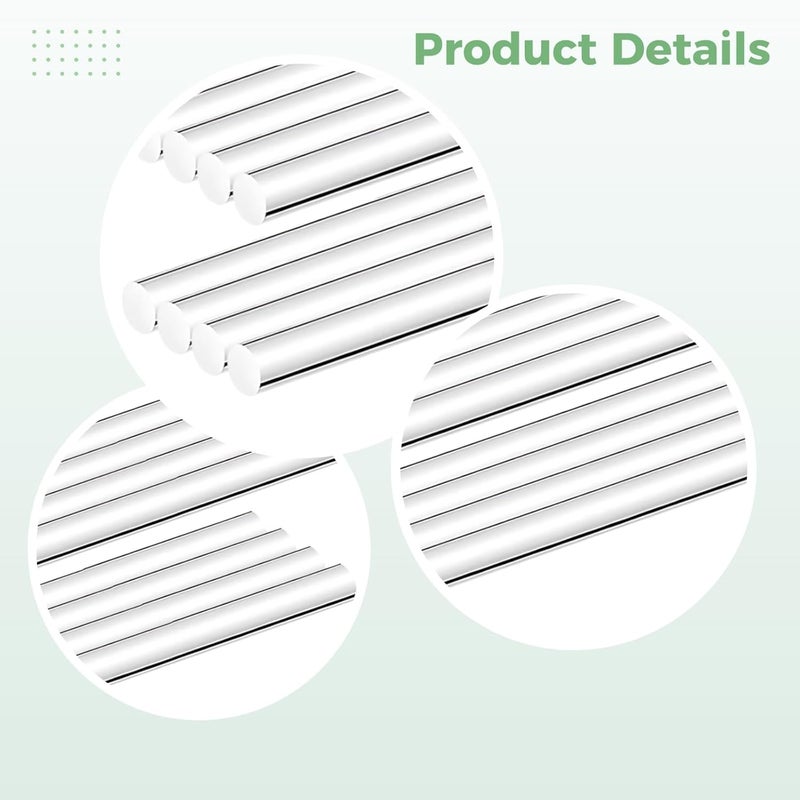 Generic 15.8 in Acrylic Rods, 16 Count, Clear, for Crafts - Image 2
