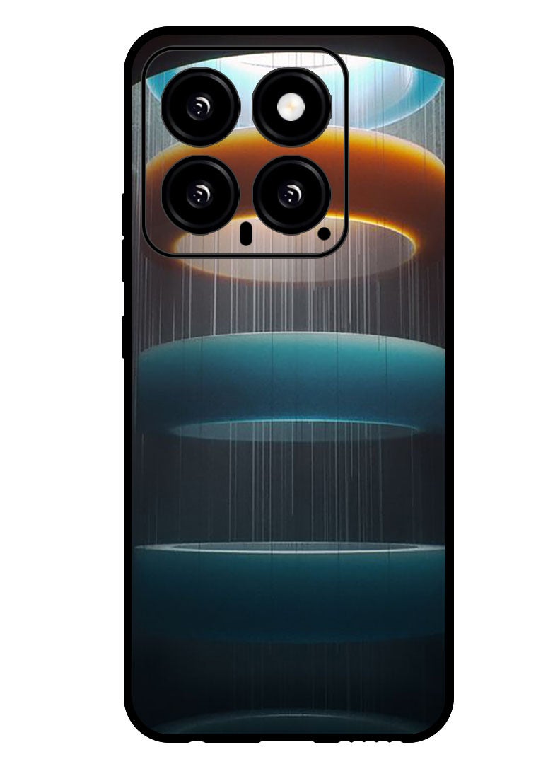 Theodor Protective Case Anti Scratch Shock Proof Bumper Cover For Xiaomi 14 Rings - Image 1