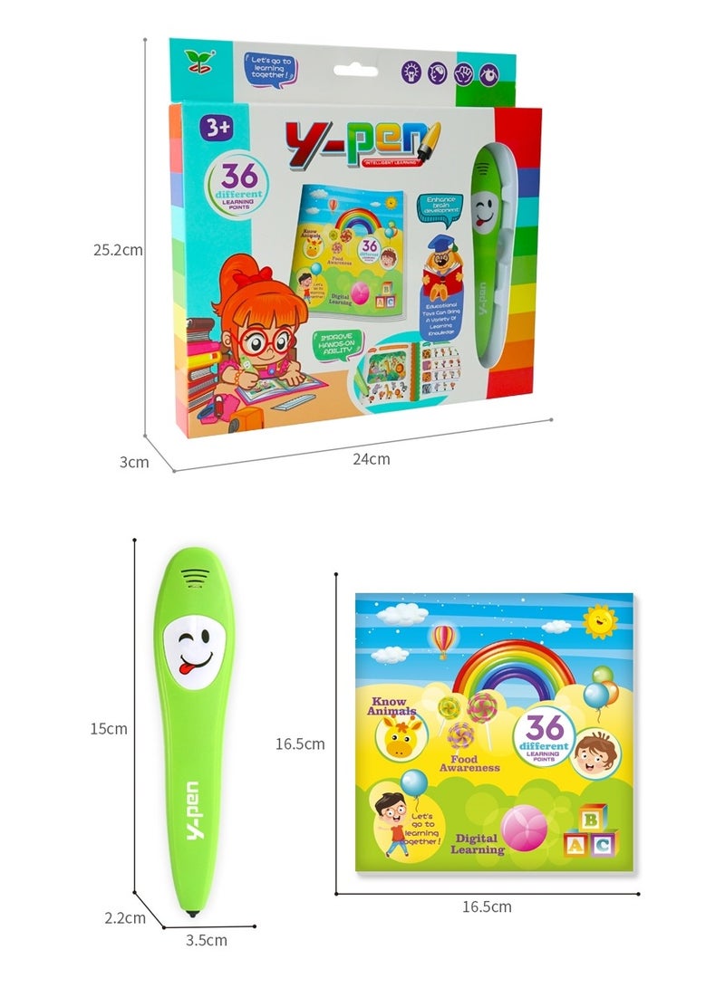 Kids Reading Y-Pen, Smart Educational Digital Talking and Learning Machine for Kids - Image 4