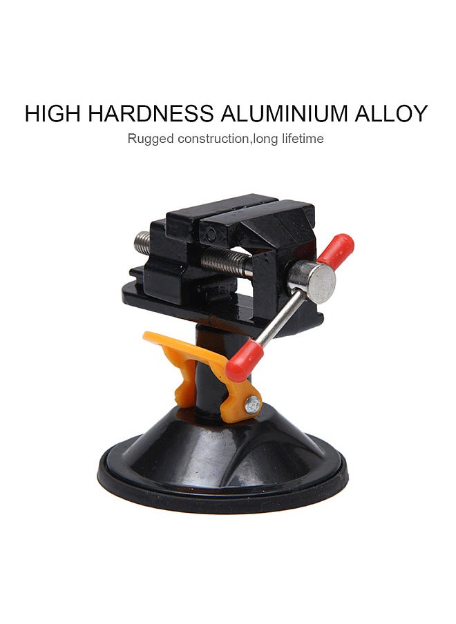 Generic - Mini Suction Vise Clamp Bench Clamp Universal Table Vise Vacuum Base 360 Degrees Swiveling for DIY Sculpture Craft Carving - Image 1