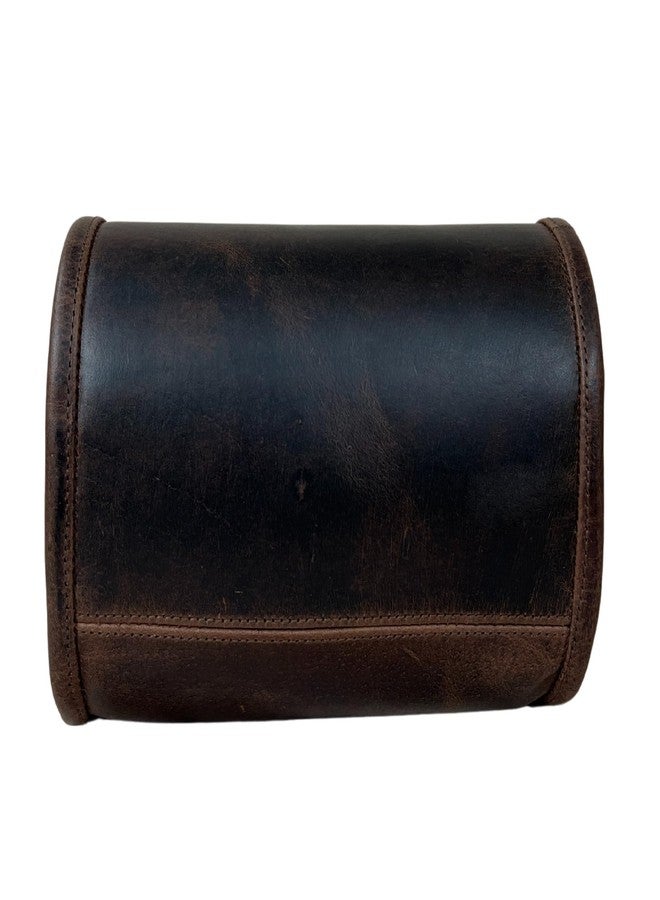 Madosh Genuine Leather Women’s Shoulder Brown Crossbody Flap Over Small Sling Side Purse, Brown, Mini - Image 2