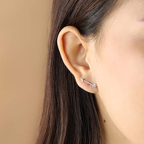 Boma Jewelry Sterling Silver Arrow Stud Earrings - Image 3