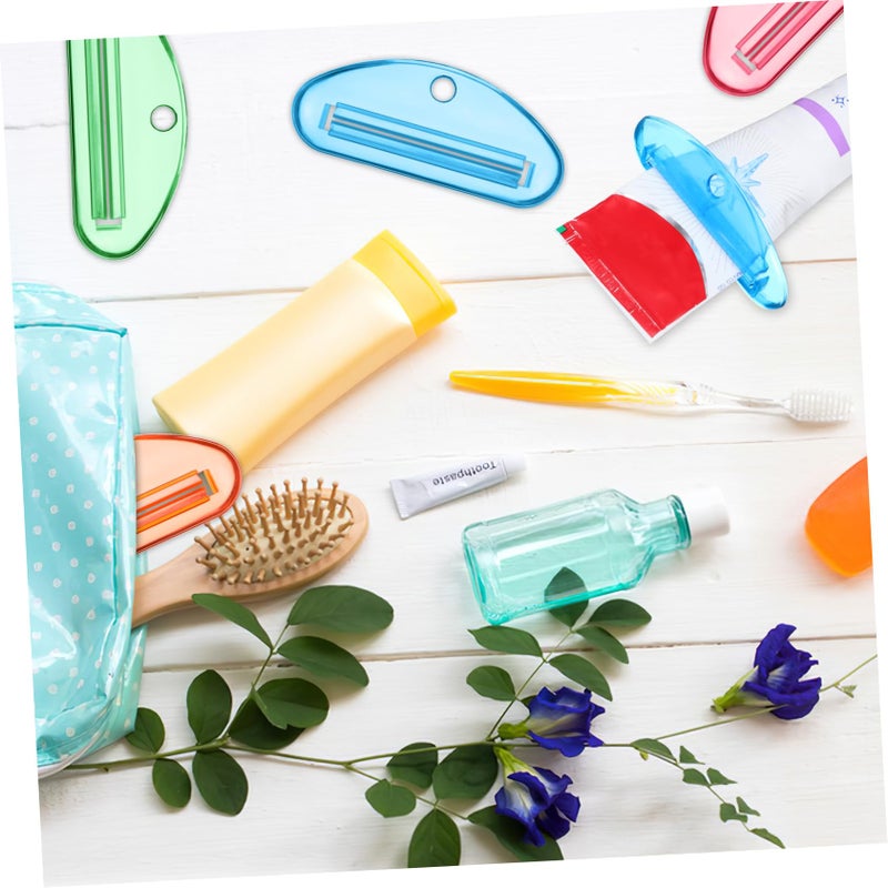 10 Pcs Colorful Toothpaste Tube Squeeze Dispenser Durable for Bathroom Makeup Products - Image 5