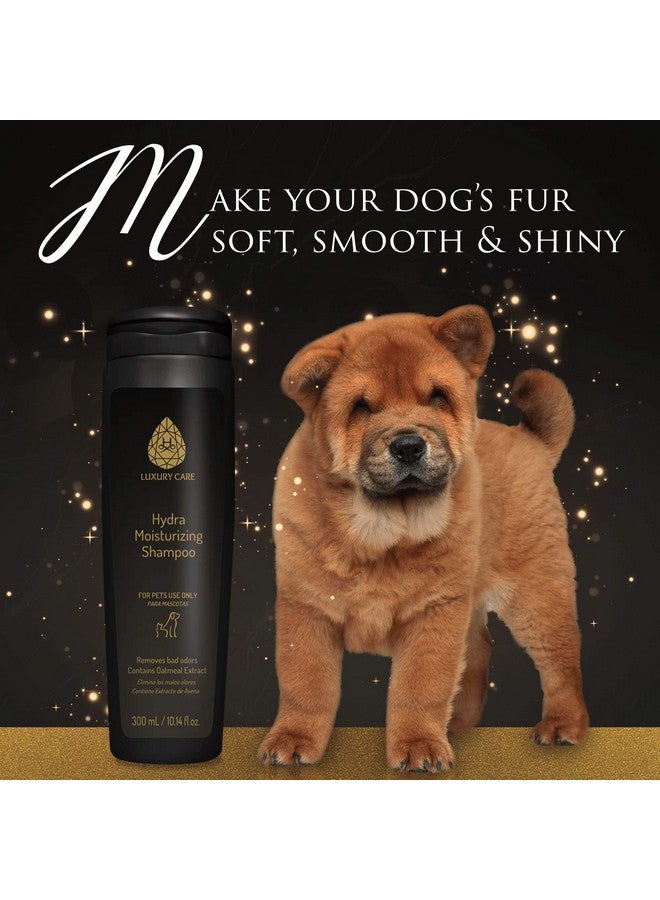 hydra Luxury Care Moisturizing Pet Shampoo | Infused With Moisturizing Oatmeal Extract | Gently Cleanse Skin And Coat And Removes Bad Odors | Ideal For Dogs And Cats Over 4 Weeks Old - 300 Ml  - Image 2