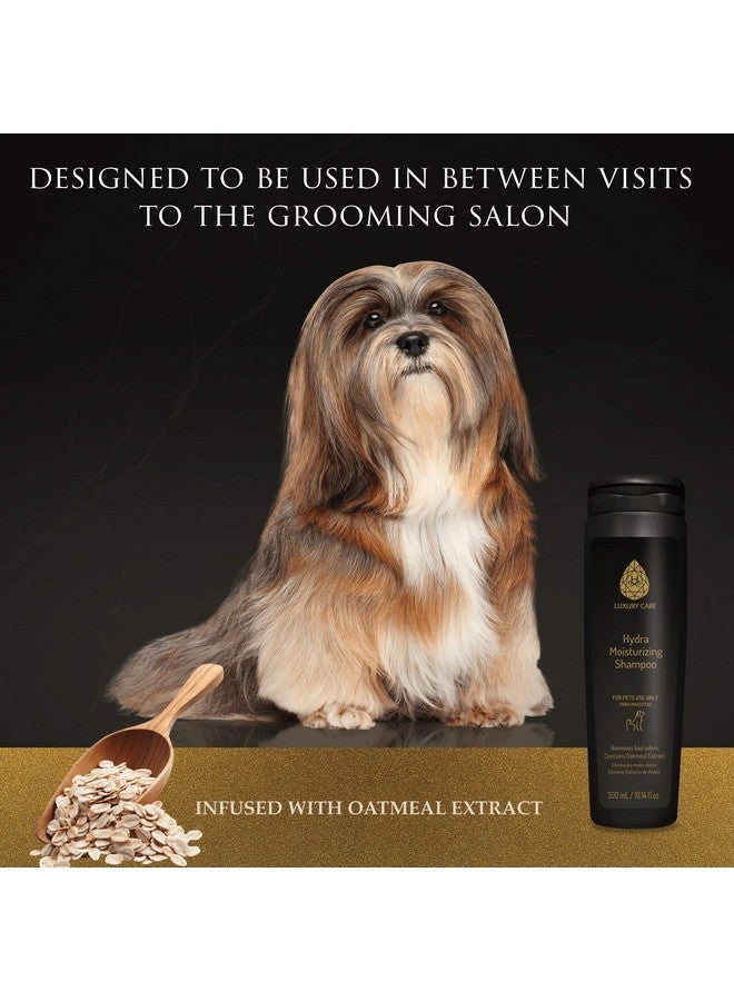 hydra Luxury Care Moisturizing Pet Shampoo | Infused With Moisturizing Oatmeal Extract | Gently Cleanse Skin And Coat And Removes Bad Odors | Ideal For Dogs And Cats Over 4 Weeks Old - 300 Ml  - Image 3