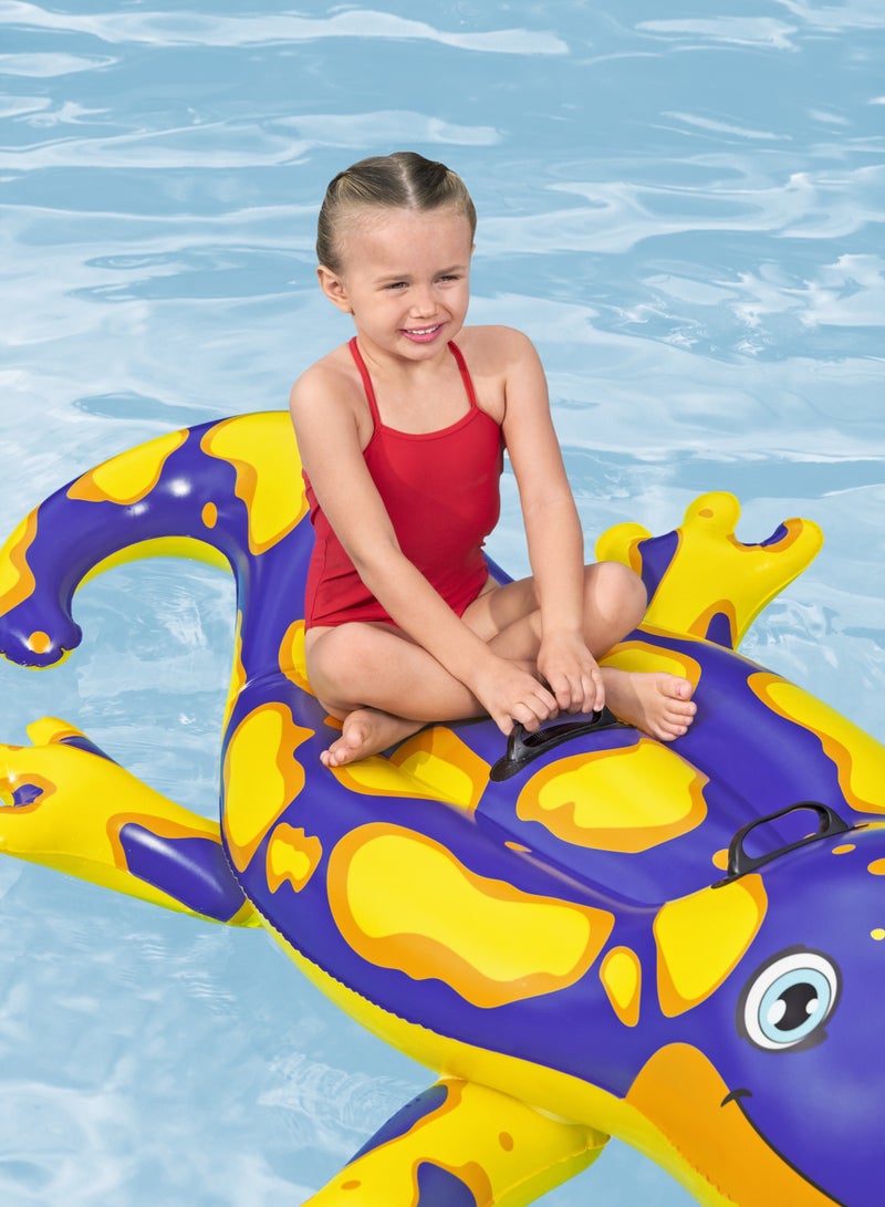 Bestway Rider Splashin' Salamander 191x119cm | Inflatable Ride-on | Pool Float | Summer Water Toy | Pool & Beach Toy - Image 4