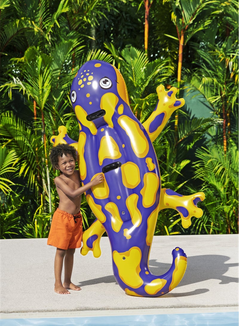 Bestway Rider Splashin' Salamander 191x119cm | Inflatable Ride-on | Pool Float | Summer Water Toy | Pool & Beach Toy - Image 5