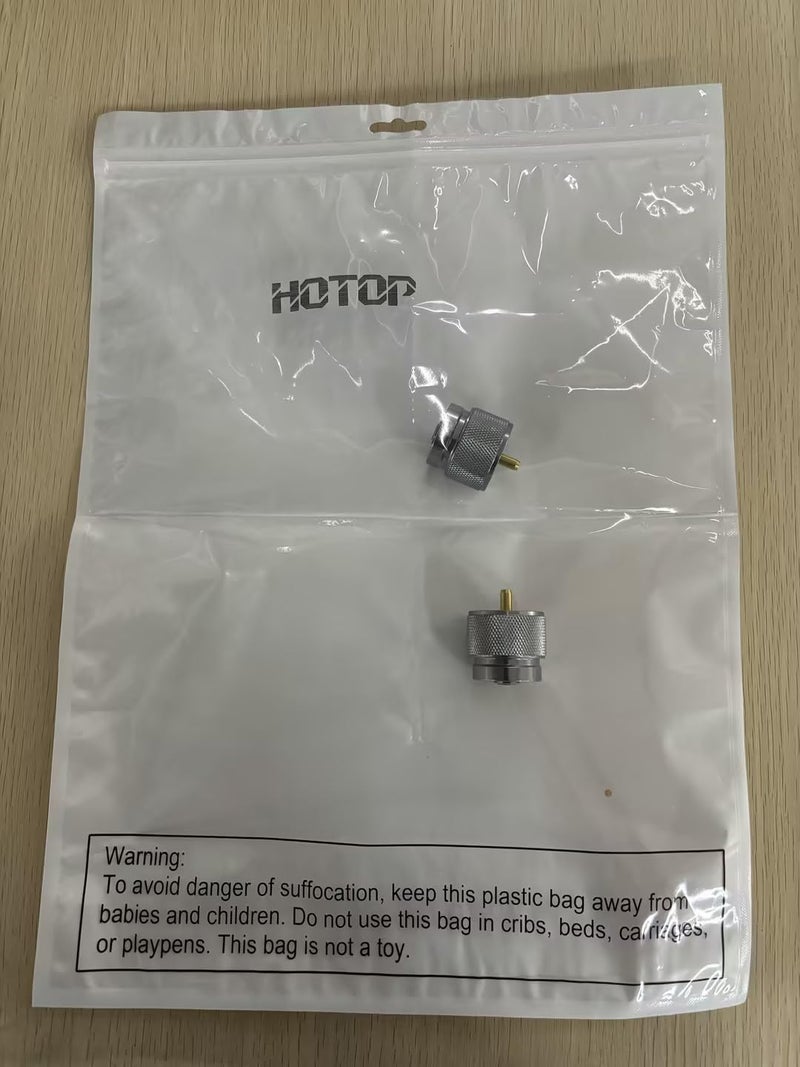 Hotop 2 Pieces Camping Stove Adapter 1 Lb Propane Small Tank Input EN417 Lindal Valve Output Outdoor Cylinder LPG Canister Adapter (Silvery) - Image 2