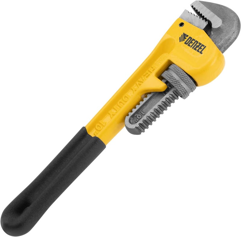 Denzel Pipe Wrench 10-Inch – Heavy-Duty Adjustable Wrench for Plumbing & Mechanical Work - Image 4