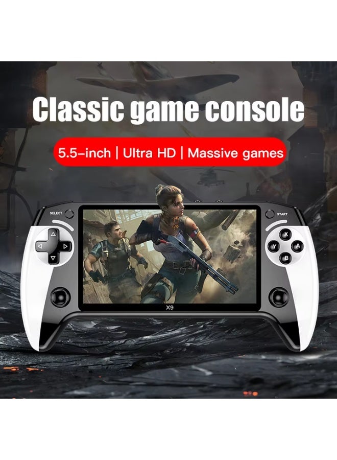 X9 Handheld Game Console With 5.5in Screen Portable Video Games 1500mAh Chargeable Battery Game Controller For Men Women - Image 4