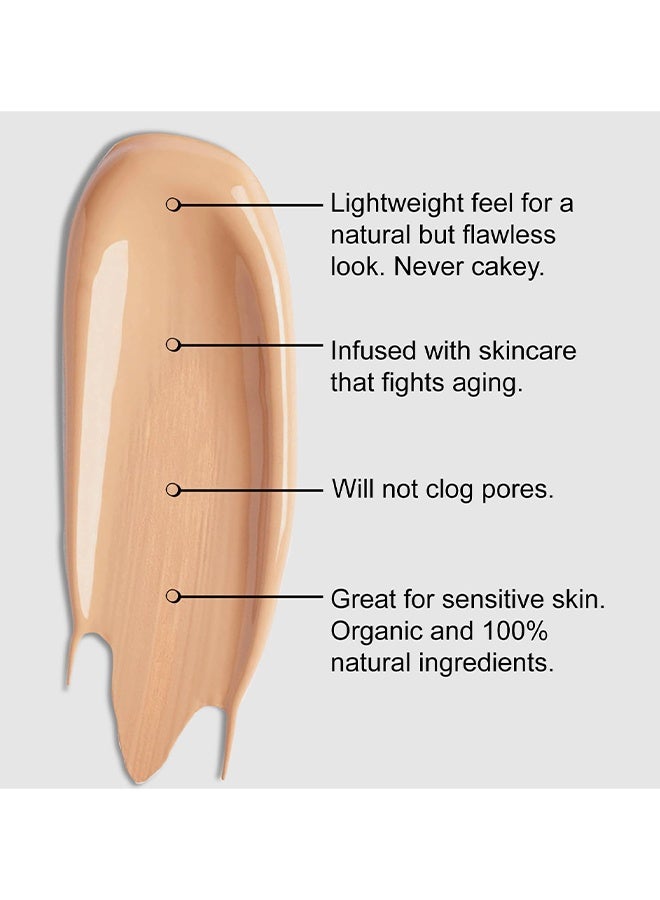 DAWANG ROSE Full Coverage Liquid Foundation, Smoothing Makeup Base Concealer Foundation, Matte Wear Concealer Block Cream, Minimizes Pores, Hides Wrinkles, Smooths & Blurs Skin, Advanced Real Moisture Foundation - #03 - Image 4