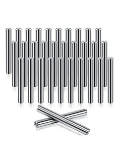 SYOSI Shelves Dowel Pin, 5 mm x 40 mm Shelf Brackets Pegs, Stainless Steel Shelf Pins, Metal Bookshelf Pegs Support, Fasten Elements, for Cabinet Furniture Fixing Component Position (32 PCS)  - Image 1