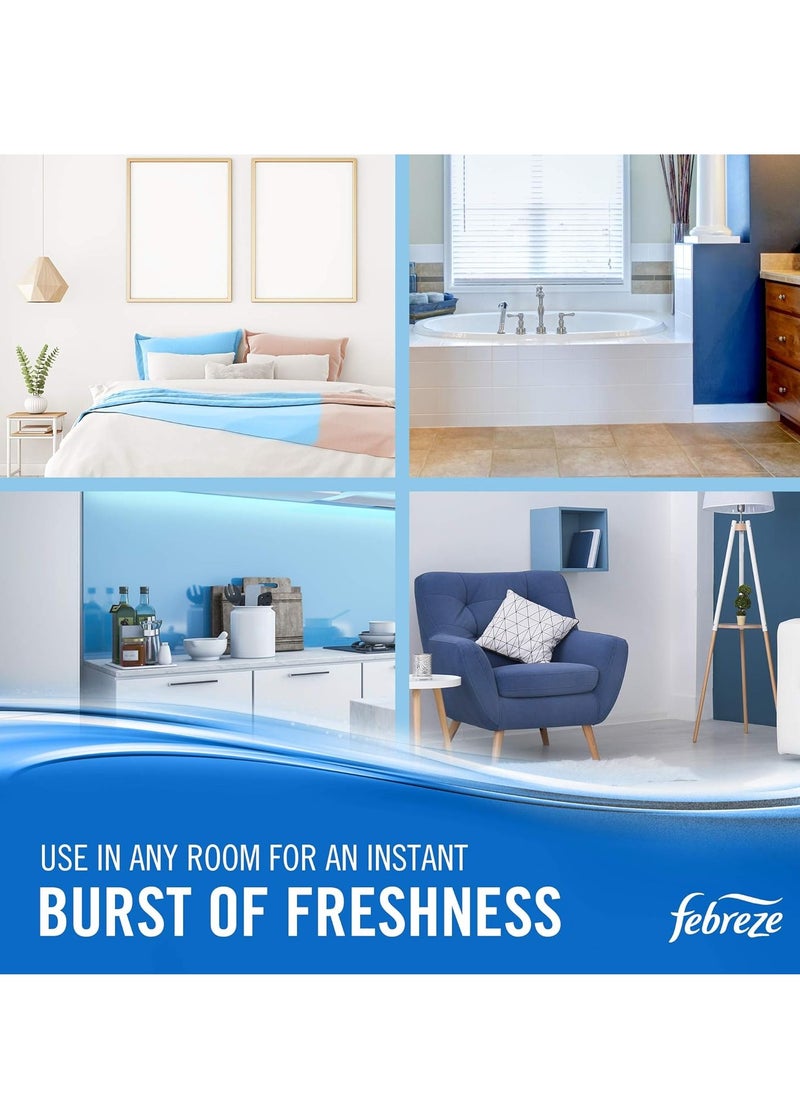 febreze 4-Piece Air Refresher In 4 Variety of Linen & Sky, Original Gin, Fresh Lemon/Kitchen, Ocean 4x250mL  - Image 5