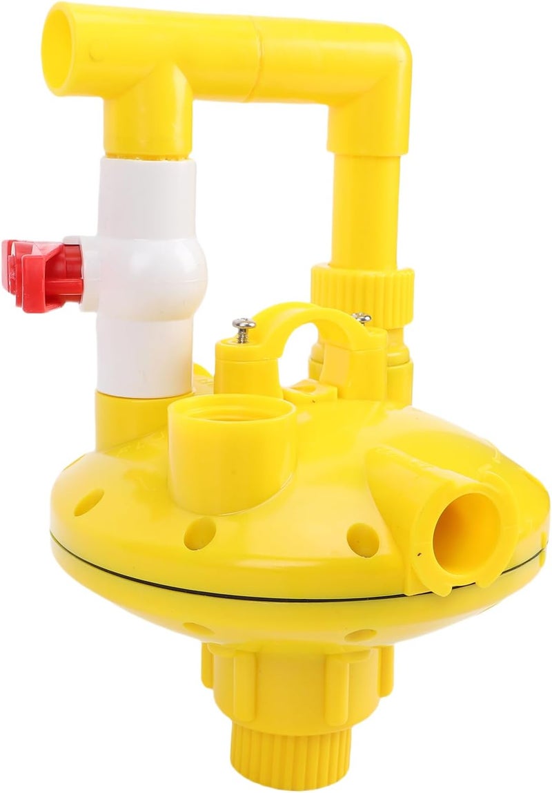 Haofy Chicken Water Pressure Regulator 2 Way Adjustable for Stable and Pipe Protection Suitable for Different Chicken Types and Ages Plastic Construction for Poultry Coops, Small - Image 4