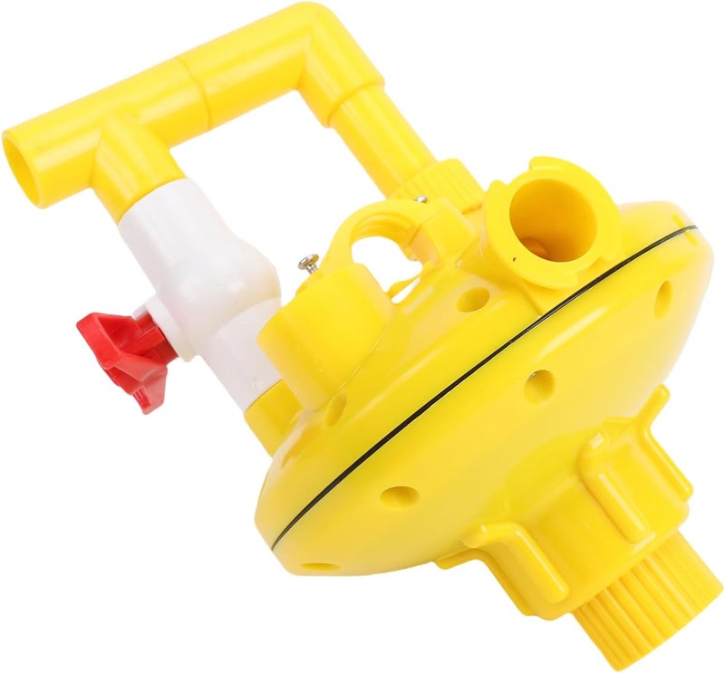 Haofy Chicken Water Pressure Regulator 2 Way Adjustable for Stable and Pipe Protection Suitable for Different Chicken Types and Ages Plastic Construction for Poultry Coops, Small - Image 3