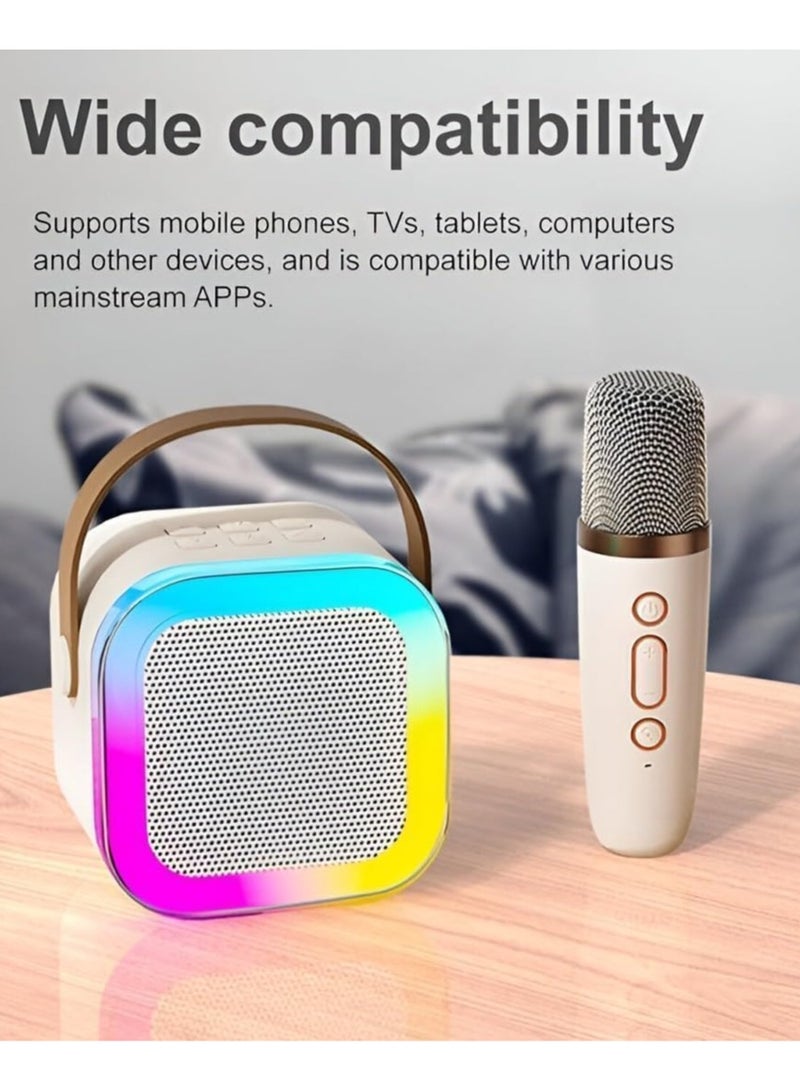 BDT K-22 Portable Wireless Speaker with Microphone - Enjoy music and singing anytime, anywhere! - Image 4