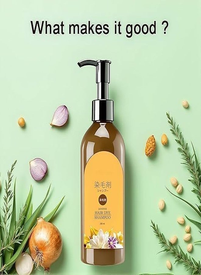 Single Agent Floral Dye Shampoo, Dark Brown, Plant-Based, Ammonia-Free, Covers Grey Hair (1) - Image 4