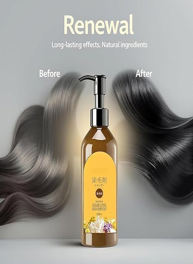Single Agent Floral Dye Shampoo, Dark Brown, Plant-Based, Ammonia-Free, Covers Grey Hair (1) - Image 2