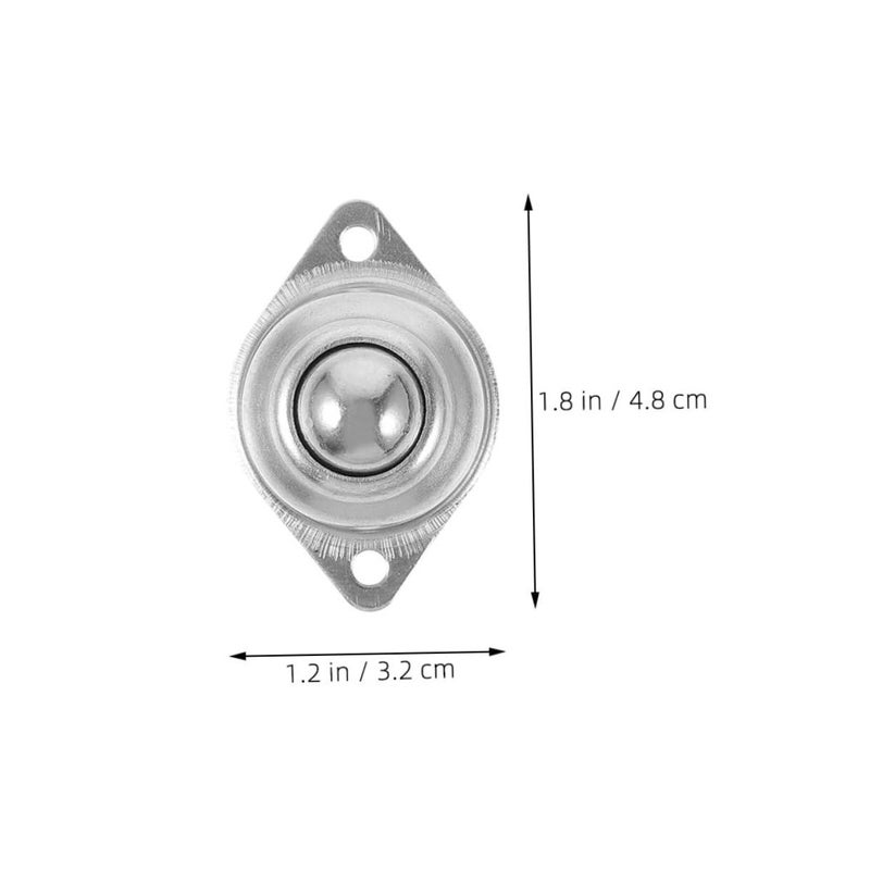 16Pcs 360 Degree Swivel Ball Transfer Bearings Steel Casters for Furniture Industrial Smooth Roller Wheels Replacement - Image 3