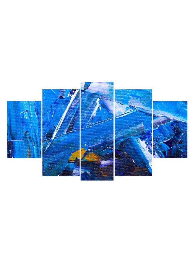 KARTIK KARTIK™ Digital Print 5 Panel Painting 7 Wall Decor Wall Art Wooden Painting Wallpapers for Home, Office & Gift(30 x 17.5 Inches)  - Image 1