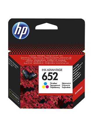 خرطوشة حبر أصلية ثلاثية الألوان 652 [F6V24AE] | يعمل مع سلسلة HP DeskJet 1100، 2100، 2200، 3600، 3700، 3800، 4500، 4600، 5000، 5200 - view 2