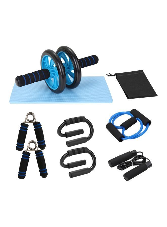Generic 9-Piece 6-In-1 AB Wheel Roller Kit  - Image 1