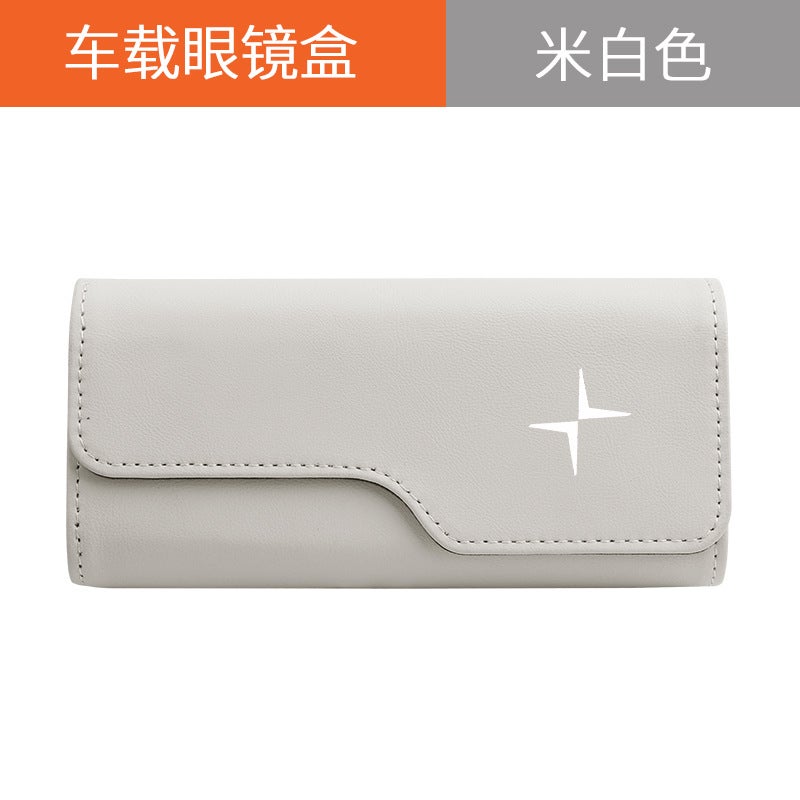 Suitable For Polestar 1/2/3/4 Car Glasses Case Interior Modification Car Sunglasses Holder Clip Sun Visor - Image 1