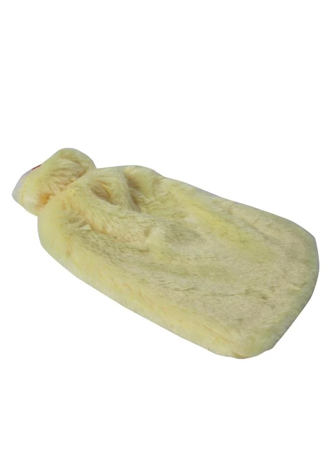 بيج ديزاين BiggDesign Pistachio Plush Hot Water Bag Yellow