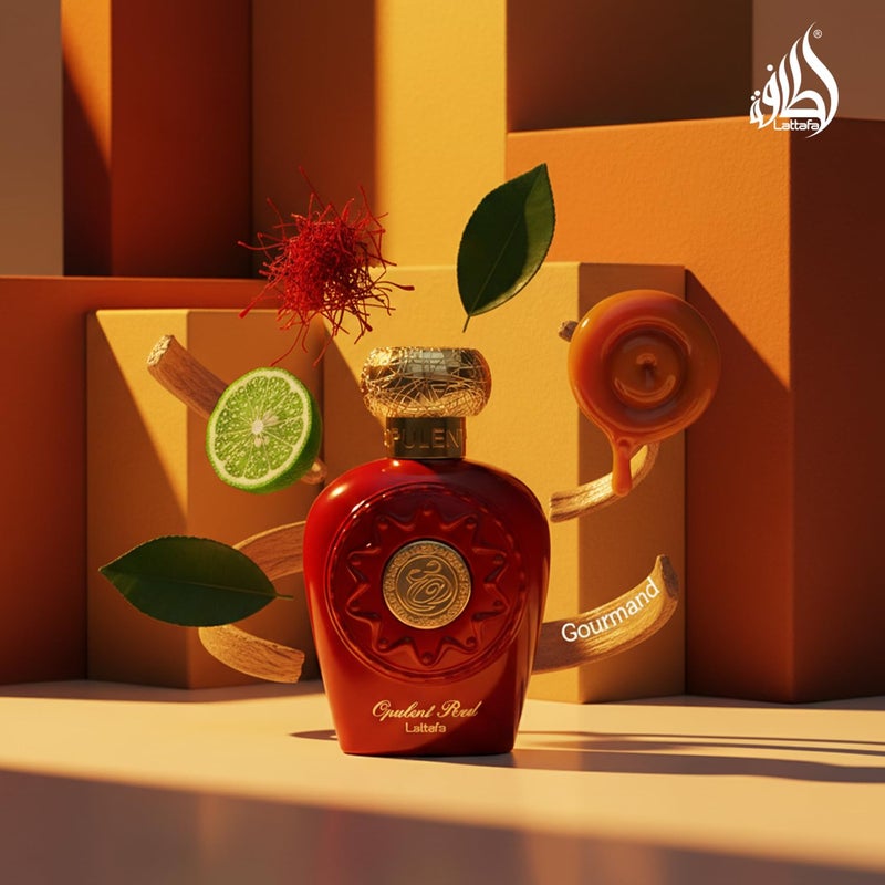 Lattafa Perfumes Opulent Red for Unisex Eau de Parfum Spray, 3.4 Ounce (137662) - Image 5
