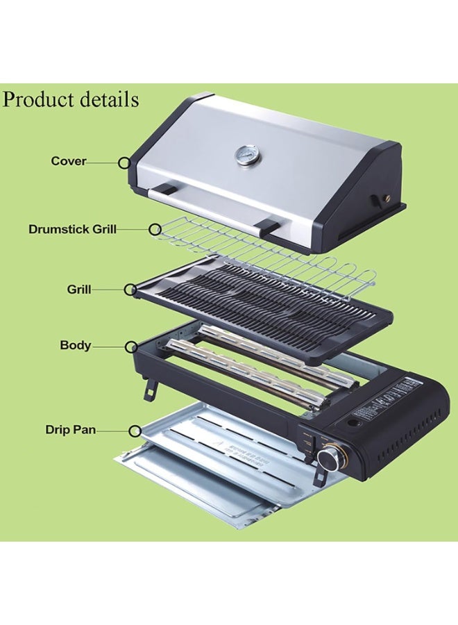 ال سي شواية الغاز المحمولة – شواء خارجي عالي القدرة - Image 3