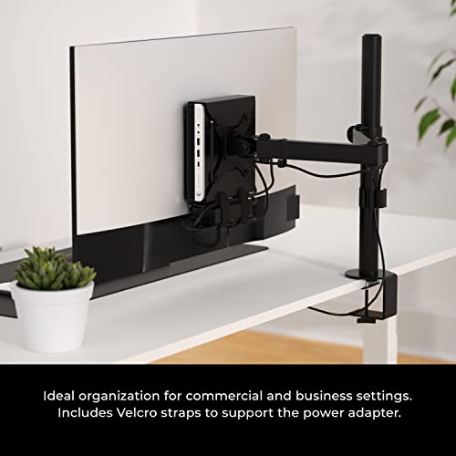 HumanCentric حامل HumanCentric VESA متوافق مع HP Desktop Mini و HP ProDesk Mini و HP EliteDesk Mini، يحل محل غلاف VESA المزدوج لأجهزة الكمبيوتر المكتبية الصغيرة v3، يمكن تركيبه على ذراع أو تحت المكتب أو على الحائط، 75x75mm، 100x100mm - Image 3