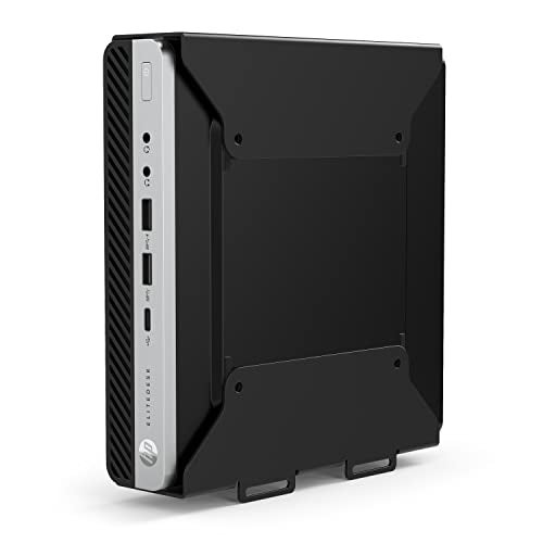 HumanCentric حامل HumanCentric VESA متوافق مع HP Desktop Mini و HP ProDesk Mini و HP EliteDesk Mini، يحل محل غلاف VESA المزدوج لأجهزة الكمبيوتر المكتبية الصغيرة v3، يمكن تركيبه على ذراع أو تحت المكتب أو على الحائط، 75x75mm، 100x100mm - Image 1