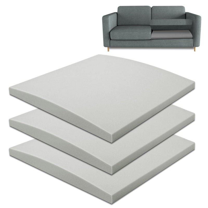 baibu Sofa Saver  Sponge Sofa Support Pad for Enhanced ComfortCouch Sofa Seat Cushion Sag Repair 3PC